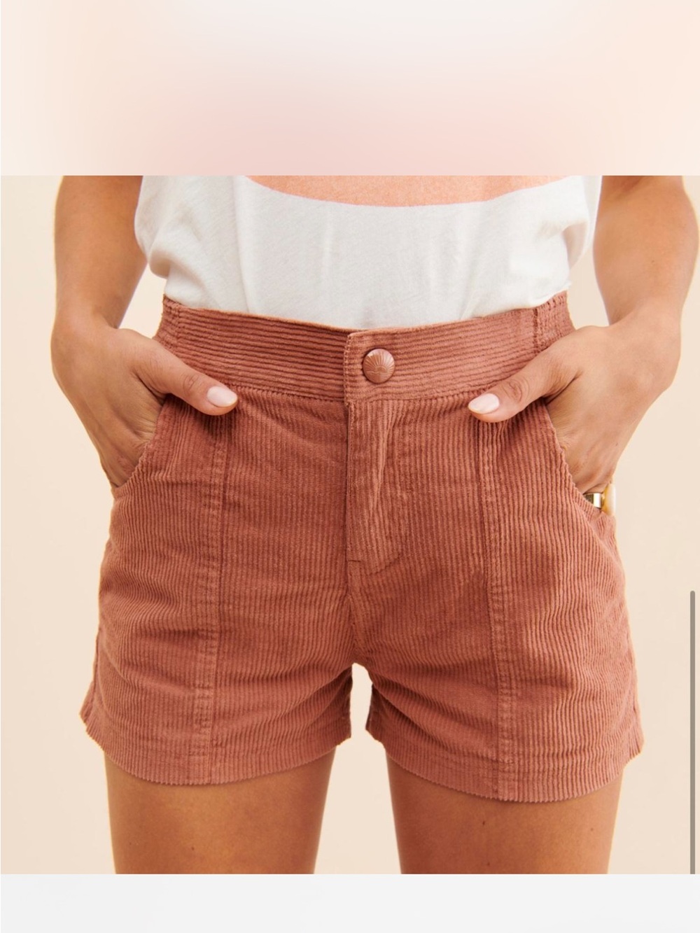 Faherty Sleepaway Corduroy Shorts